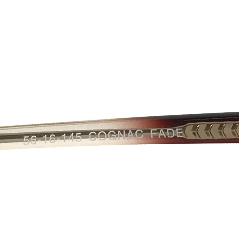Casino Eyewear Eyeglasses Frames WILLIAM COGNAC FADE Aviator Full Rim 56-16-145